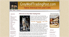 Desktop Screenshot of greywolftradingpost.com